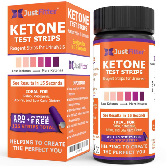Ketone Keto Urine Test Strips. Look and Feel Great on a Low Carb Ketogenic Diet. Accurately Measure Your Fat Burning Ketosis Levels in 15 Seconds. 1