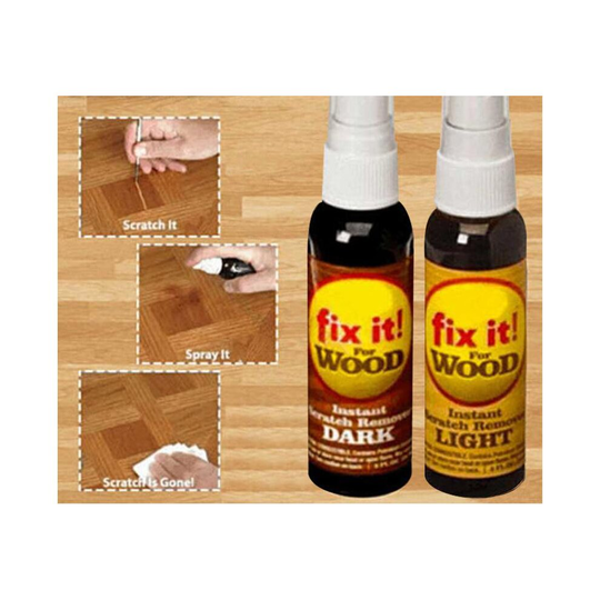 (Type) Instant Fix Wood Scratch Remover, Repair Paint For Wooden Table, Bed, Floor