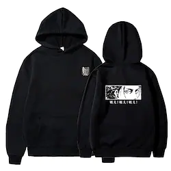 Inspired by Attack on Titan Eren Jaeger Hoodie Cartoon Manga Anime Front Pocket Graphic Hoodie For Men's Women's Unisex Adults' Hot Stamping 100% Polyester Street Daily Lightinthebox