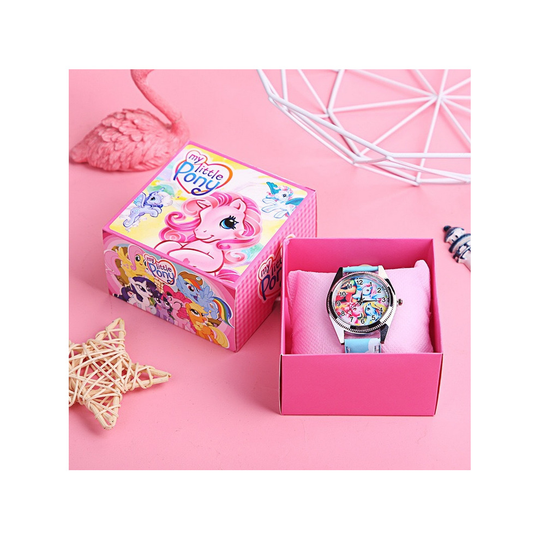My little Pony Toys Children Wrist Watch Boys Girls Kids Watch + Box