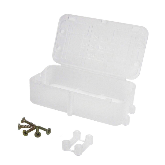 10 x Electrical Junction Boxes for enclosed Chocbox Wire Connections