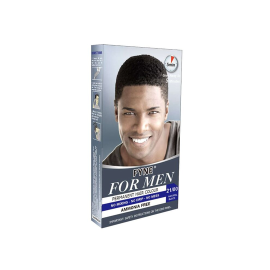 Fyne Black Men Hair Dye- Natural Black by Fine lines