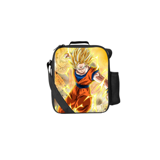 (04) Dragon Ball Lunch Bags Thermal Insulated School