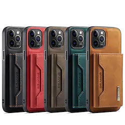 Phone Case For Apple Full Body Case iPhone 14 Pro Max 13 12 11 X XR XS Max iphone 7Plus / 8Plus Card Holder Shockproof Dustproof Solid Colored PU Leather Lightinthebox