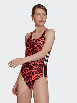 Adidas Sh3.Ro 3-Stripes Summerglow Swimsuit
