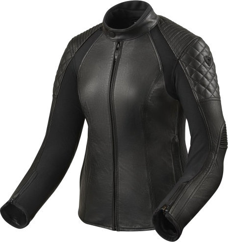 Rev'it! Luna Black 40 Leather Jacket