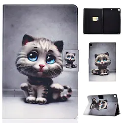 Tablet Case Cover For Apple iPad 10.2'' 9th 8th 7th iPad Air 5th 4th iPad Air 3rd iPad mini 6th 5th 4th iPad Pro 11'' 3rd Card Holder with Stand Flip Graphic TPU PU Leather Lightinthebox
