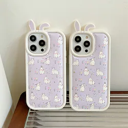 Phone Case For Apple Back Cover Classic Series iPhone 14 Pro Max 14 Plus 13 12 11 Pro Max Mini SE Bumper Frame Soft Edges Non-Yellowing Animal 3D Cartoon TPU PC Lightinthebox