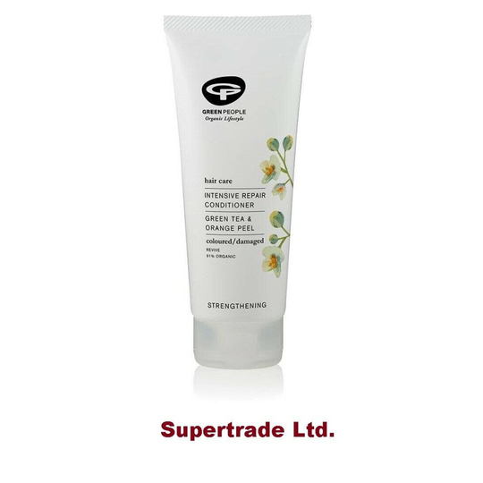 3 X Green People Intensive Repair Conditioner Green Tea & Orange Peel - 200ml