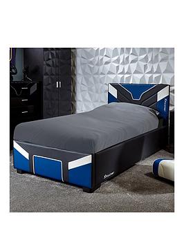X Rocker Cerberus Bed In A Box - Blue Single