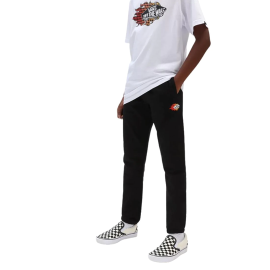 Vans Logo Repeat Fleece Trousers - Black