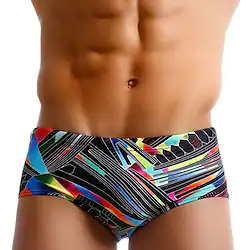 Men's Swim Trunks Swim Shorts Quick Dry Board Shorts Bathing Suit Swimming Surfing Water Sports Painting Summer Lightinthebox