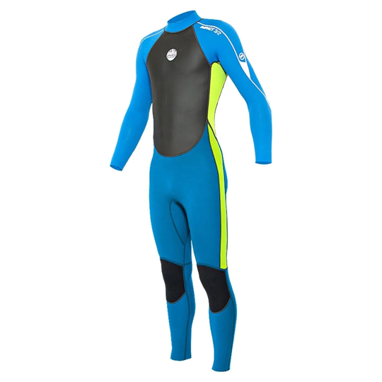 Alder Impact Junior 3/2mm Youth Kids Full Wetsuit 2022 - Lime