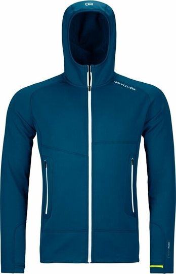 Ortovox Outdoor Hoodie Fleece Light Hoody M Petrol Blue 2XL