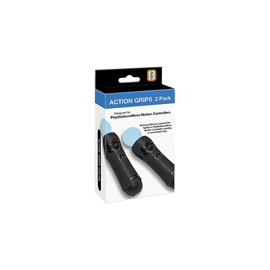 Sony PlayStation Action grips for PlayStation Move Motion controllers - Textured Silicone - Official Sony Licensed Product