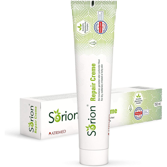 SORION CREME 50g / 60ml - NEW ANTI PSORIASIS,ECZEMA,SKIN PH ADJUST,COCONUT OIL & NEEM