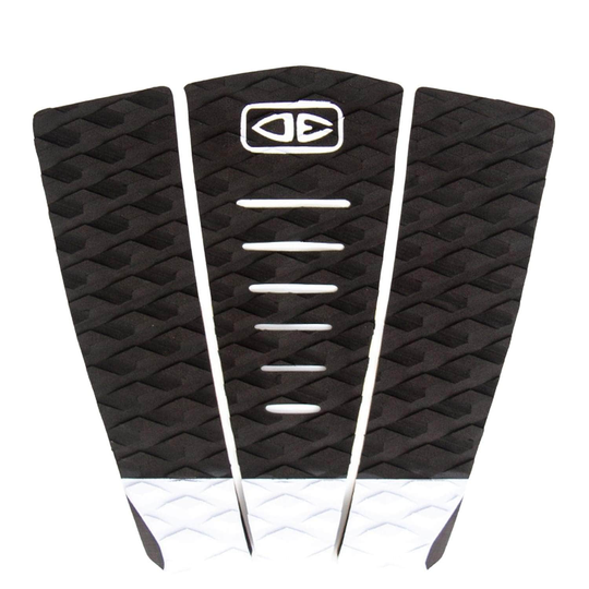 Ocean and Earth Simple Jack Tail Pad Surfboard Deck Grip 2021 - Black/White