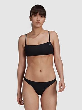 adidas Iconisea Bikini Set - Black, Black, Size Xs, Women