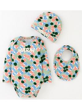 Marni Baby Three Piece Gift Box - Multi, Multi, Size 6 Months