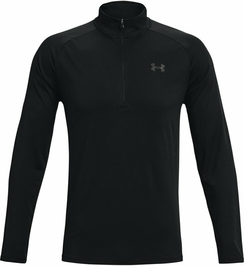 Under Armour UA Tech 2.0 1/2 Zip Black/Charcoal 2XL
