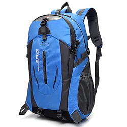 55 L Hiking Backpack Rucksack Breathable Straps - Rain Waterproof Quick Dry Wear Resistance High Capacity Outdoor Hiking Camping Travel Nylon Red Fuchsia Blue Lightinthebox