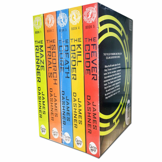 Maze Runner series James Dashner collection 5 books box set Young Adult pack NEW