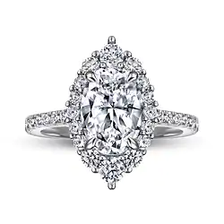 Wedding Ring Wedding Vintage Style Silver S925 Sterling Silver Precious Vintage French 1PC Zircon Lightinthebox