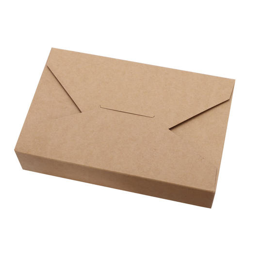 (Brown) 10pcs Kraft Paper Gift Box Candy Wrapping Bags Wedding Christmas Gift