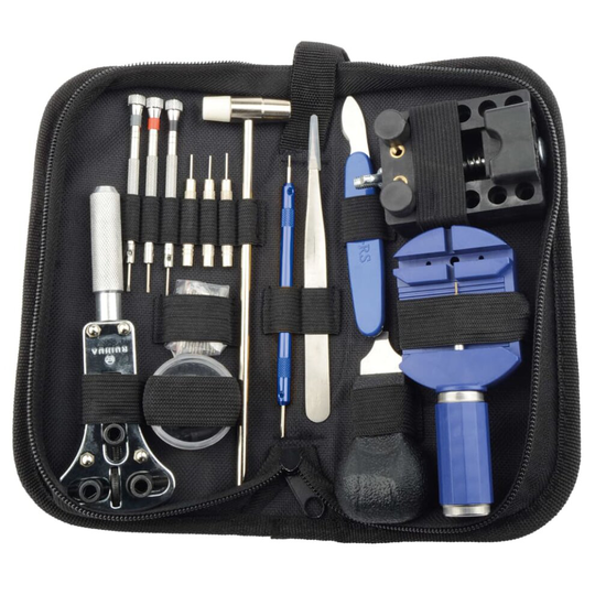 Brüder Mannesmann Clockmaker Tool Set 16 Piece Mechanical Hardware Tool Set