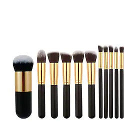 10 Pcs/11 Pcs makeup brush large version makeup brush set 5 large 5 small makeup brush Xiaopangdun foundation brush Lightinthebox