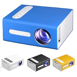 T300 LED Mini Projector Support 1080P Video Proyector HDMI USB AV Portable Projektor Home Media Audio Player VS YG300 Beamer Lightinthebox