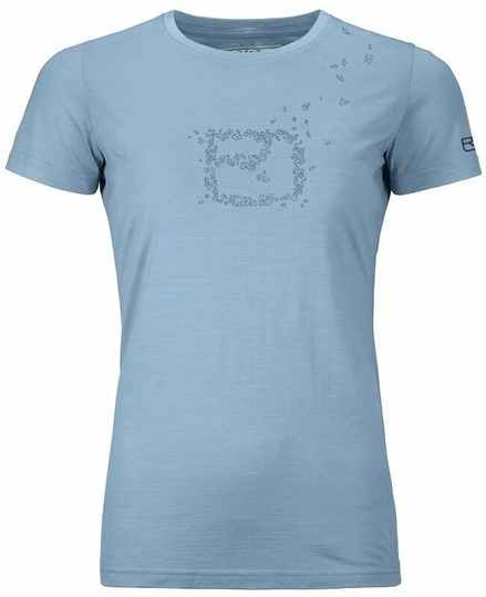 Ortovox 150 Cool Leaves T-Shirt W Light Blue Blend XS