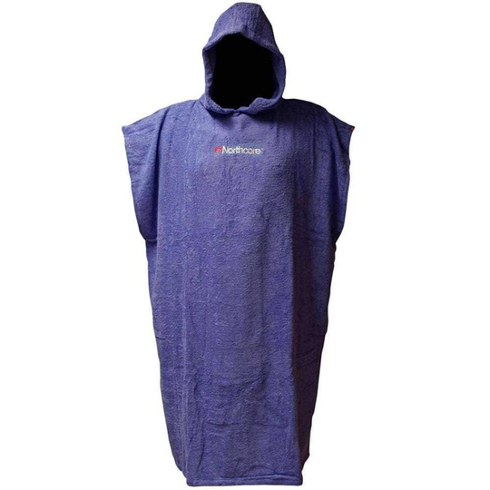 Northcore Beach Basha Childrens Changing Robe Towel Blue
