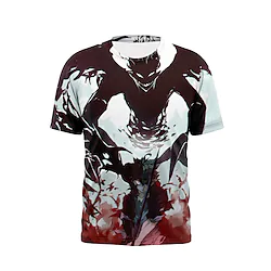 Inspired by Black Clover Cosplay Cartoon Manga Back To School Print Harajuku Graphic Kawaii T-shirt For Men's Women's Adults' 3D Print 100% Polyester Lightinthebox