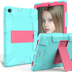 Tablet Case Cover For Samsung Galaxy Tab A8 A7 Lite A 8.4 A 8.0 A 10.1 Armor Defender Rugged Protective with Adjustable Kickstand Shockproof Solid Colored TPU PC Lightinthebox