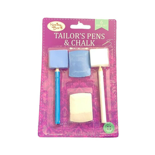 Tailor's Pen & Chalk 6 Piece Set