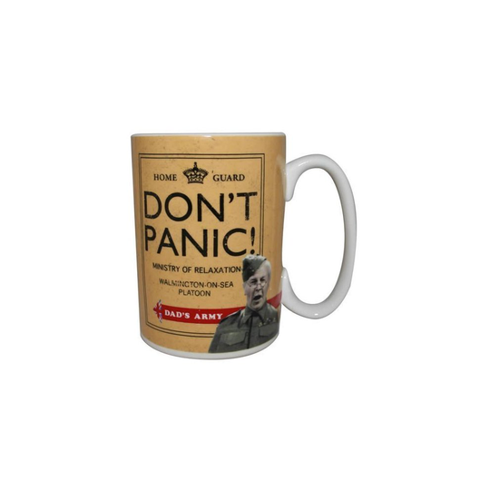 Official Dad's Army Don't Panic Boxed Mug, Cpl. Jones - Dads Mug Dont Cpl Gift - dads army mug official dont panic boxed cpl jones gift coffee tea