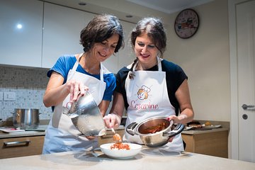 Private cooking class at a local's home with lunch or dinner in Rapallo