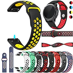 1 pcs Smart Watch Band for Garmin Fenix 7/6/5/5 Plus Forerunner 945/935/745 22mm Silicone Smartwatch Strap Breathable Quick Release Sport Band Replacement Wristband Lightinthebox