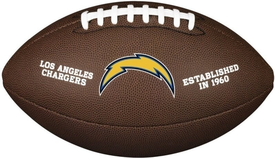 Wilson NFL Licensed Football Los Angeles Chargers