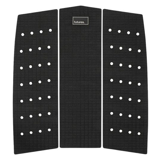 Futures Landing Pad 3 Piece Front Foot Deck Grip - Black