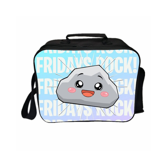 (05) Lankybox Lunch Bag Kid Cartoon Insulated Outdoor