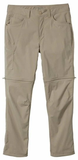Royal Robbins Outdoor Pants Bug Barrier Active Traveler Zip n' Go Pant Khaki 36/34