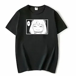 Inspired by Anya Forger T-shirt Cartoon Manga Anime Harajuku Graphic Kawaii T-shirt For Men's Women's Unisex Adults' Hot Stamping 100% Polyester Lightinthebox