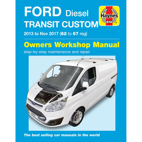 Ford Transit Custom Diesel (13 - Nov 17) 62-67 Haynes Repair Manual (Paperback) ~