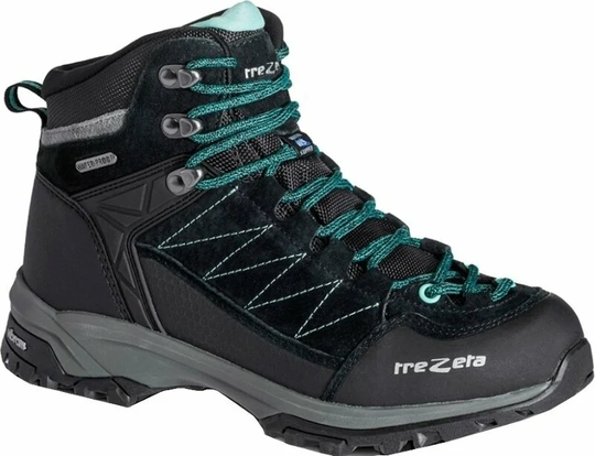 Trezeta Womens Outdoor Shoes Argo Ws WP Black-Turquoise 38