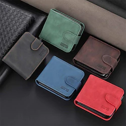 Phone Case For Samsung Galaxy Flip Z Flip 4 Z Flip 3 Magnetic Full Body Protective Dustproof Solid Colored PC PU Leather Lightinthebox