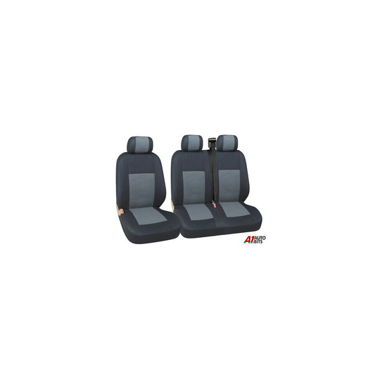 2+1 GREY SOFT & COMFORT FABRIC SEAT COVERS FOR VAUXHALL VIVARO MOVANO VAN NEW