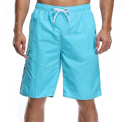 Men's Swim Shorts Swim Trunks Board Shorts Pocket Drawstring Plain Comfort Breathable Short Casual Holiday Beach Streetwear Stylish Black Pink Lightinthebox