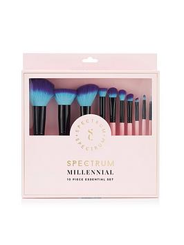 Spectrum Essential Pink 10 Piece Brush Set - 204 Grams